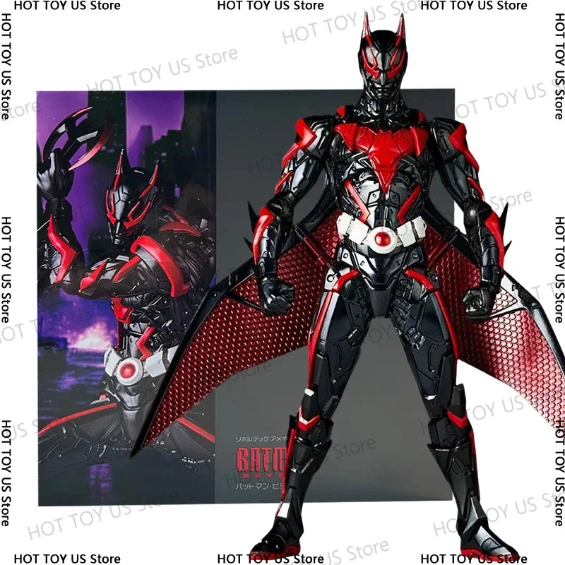 ERSTAUNLICHE YAMAGUCHI 1/12 Maßstab PVC Actionfiguren Kaiyodo Revoltech Batman Beyond Batman Ver. Modellbausatz Spielzeug