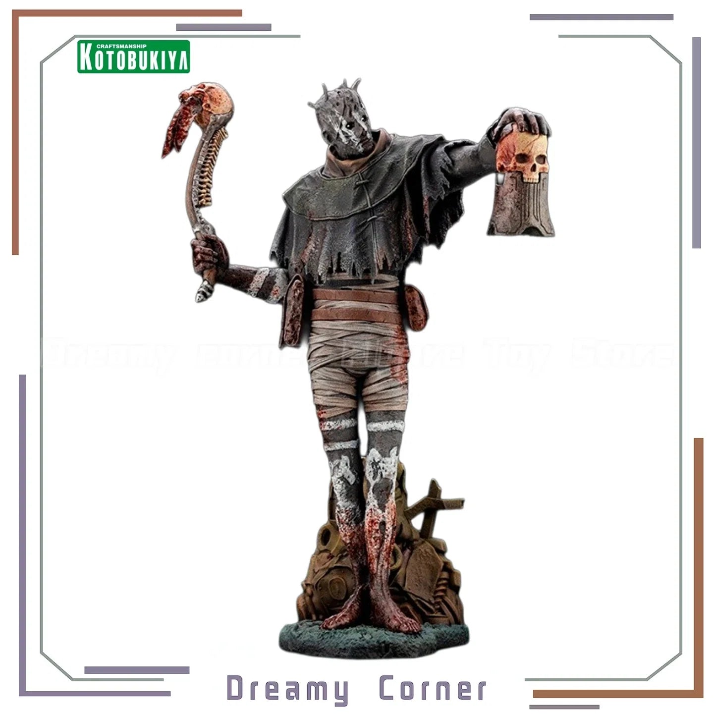 【In Stock】Original KOTOBUKIYA Dead By Daylight THE WRAITH Figure Collection Toy Ornament Model