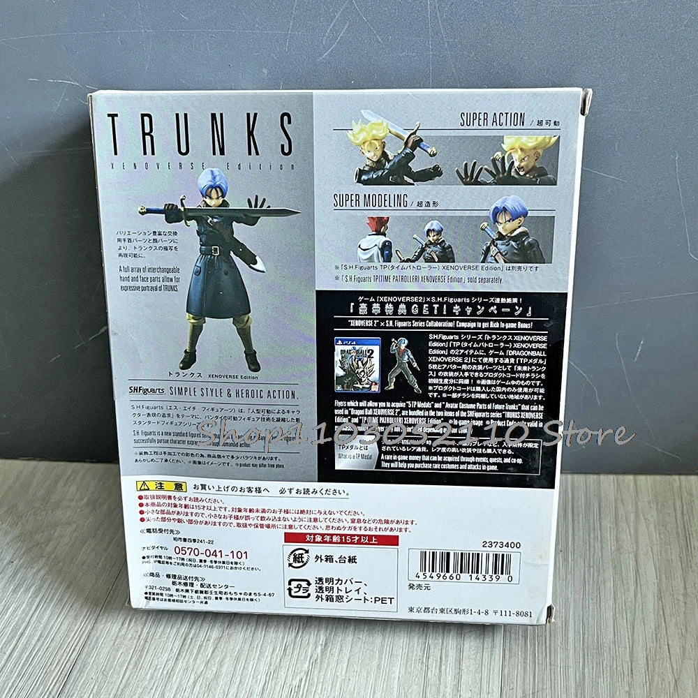 Dragon Ball Z Trunks S.h Figuarts Figure Anime SHF Trunks Collection Model Toy Brithday Gifts