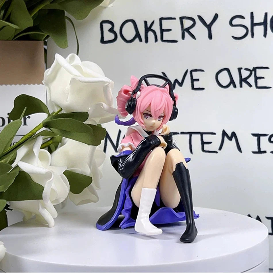 Arknights Anime Figures Pretty Girl Noodle Stopper PVC Model Kawaii Dolls High Quality Collection Desk Decoration Toys Boys Gift