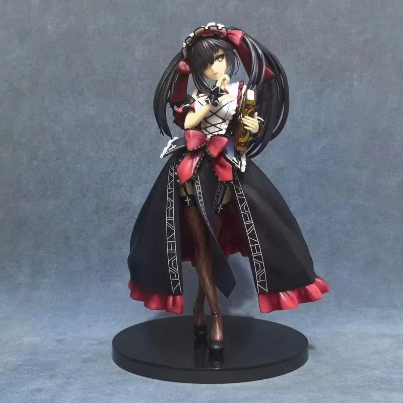 New Date A Live Kurumi Tokisaki 'Nibelcole' Anime Figure - Gothic Lolita Spirit Collector Statue Desktop Display Gift