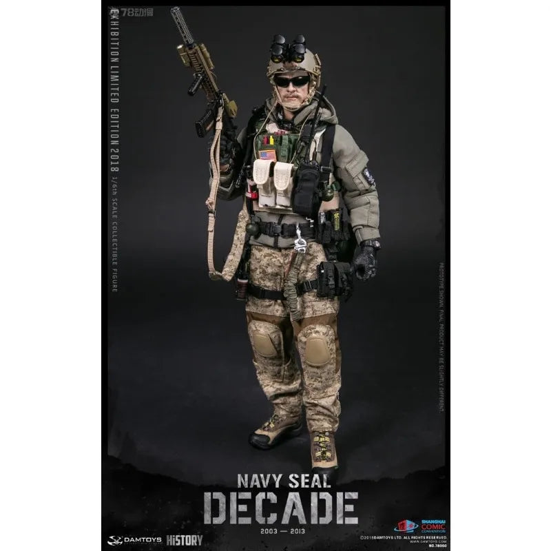 DAMTOYS Original ELITE SERIES Series Navy SEALs (Ten Year Journey) Finished Product Movable Soldier Model Boy's Gift Collect