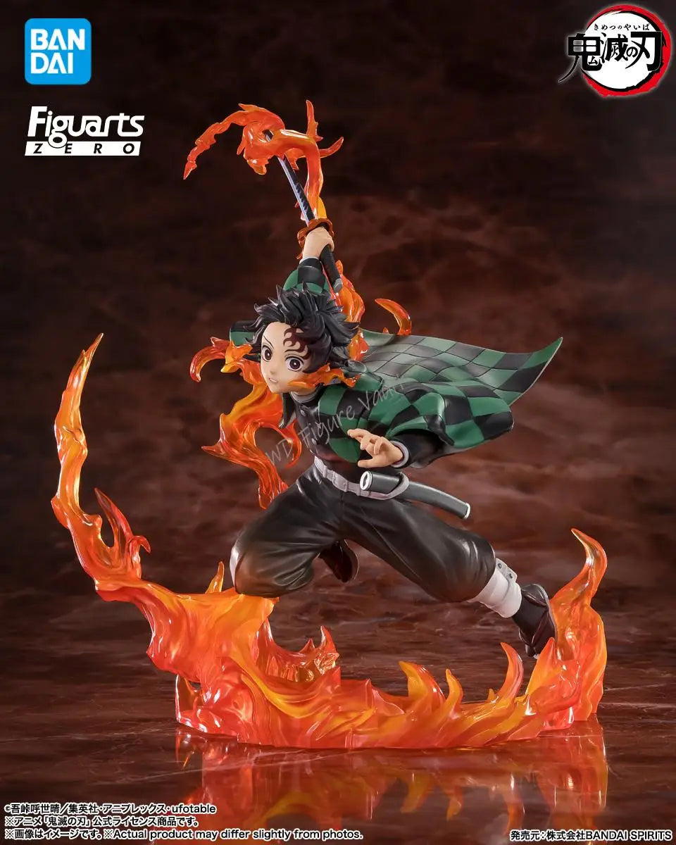 Bandai Officially Licensed Demon Slayer: Kimetsu no Yaiba Figuarts ZERO Tanjiro Kamado Purgatory ver  Genuine Original Toy Gift
