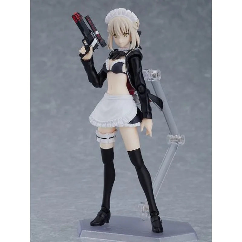 Max Factory Figma EX-057 Saber Alter Rider - 145mm Movable Doll, PVC/ABS Material, All-Ages Action Figurine for Collectors