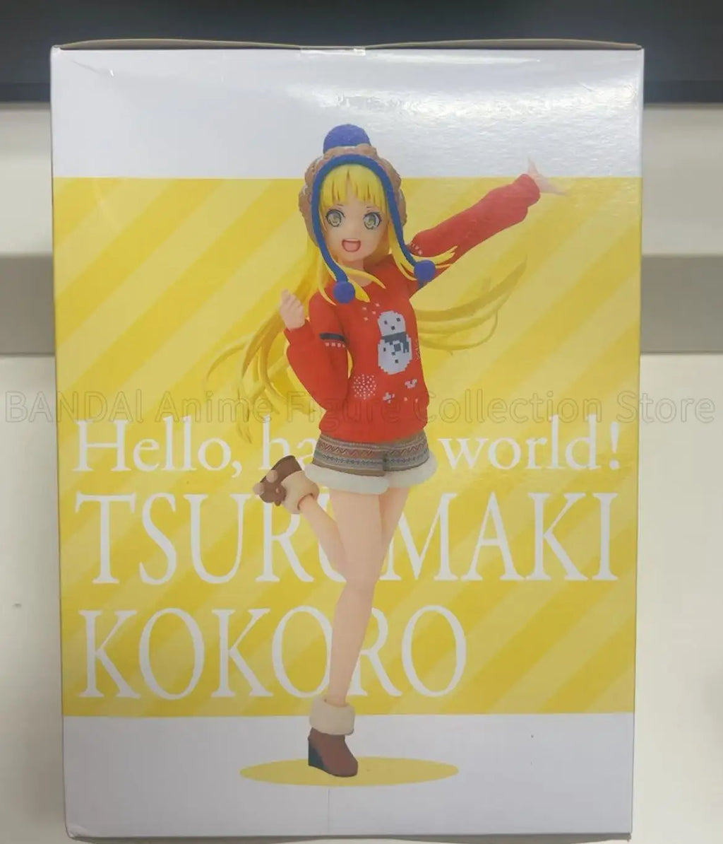 In Stock Original BanG Dream! Girls Band Party! Tsurumaki Kokoro Animation Figures Toy Collection Model Ornaments