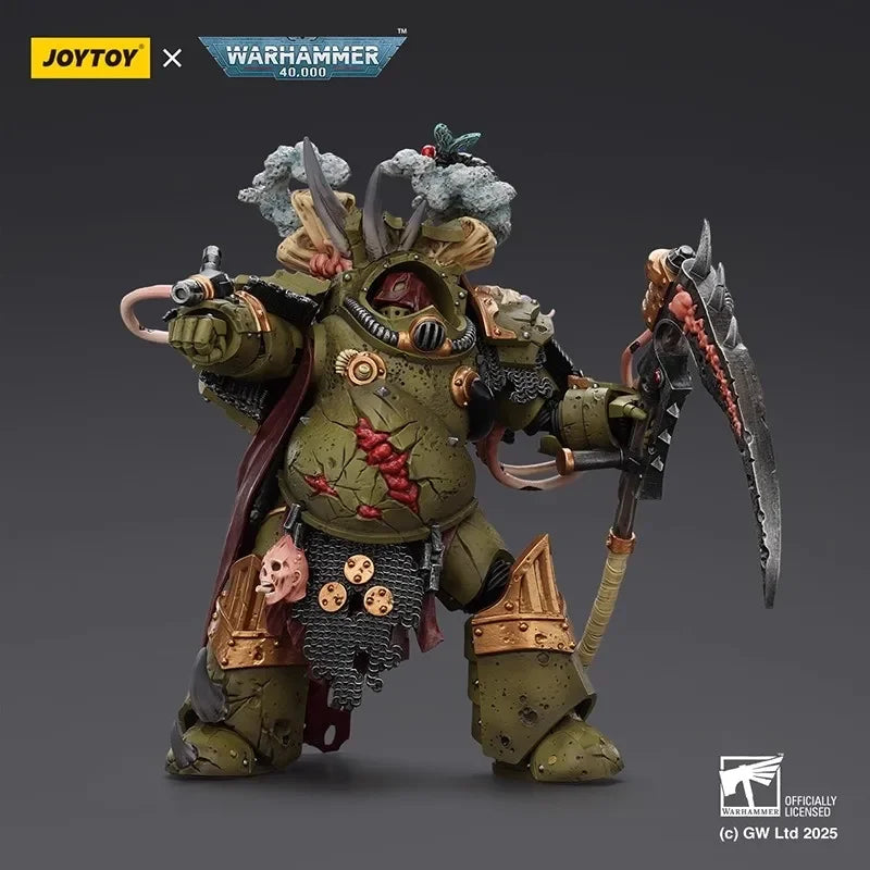 In stock  JOYTOY Dark Source Warhammer 40K Death Guard Lord of Decay Terminator & Death Shroud Terminator