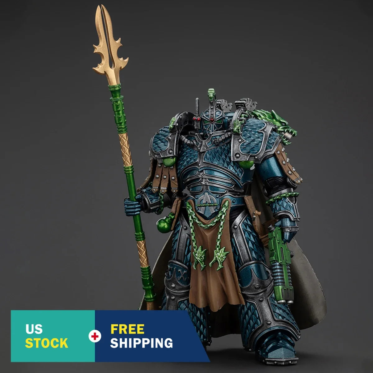 HiPlay JOYTOY Warhammer The Horus Heresy 1/18 Alpha Legion Alpharius Primarch of the XXth Legion JT01086 Action Figures