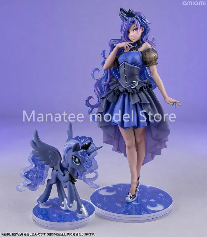 Kotobukiya Original MY LITTLE PONY Bishoujo Princess Luna 1/7 PVC Action Figure Anime Model Toys Collection Doll Gift