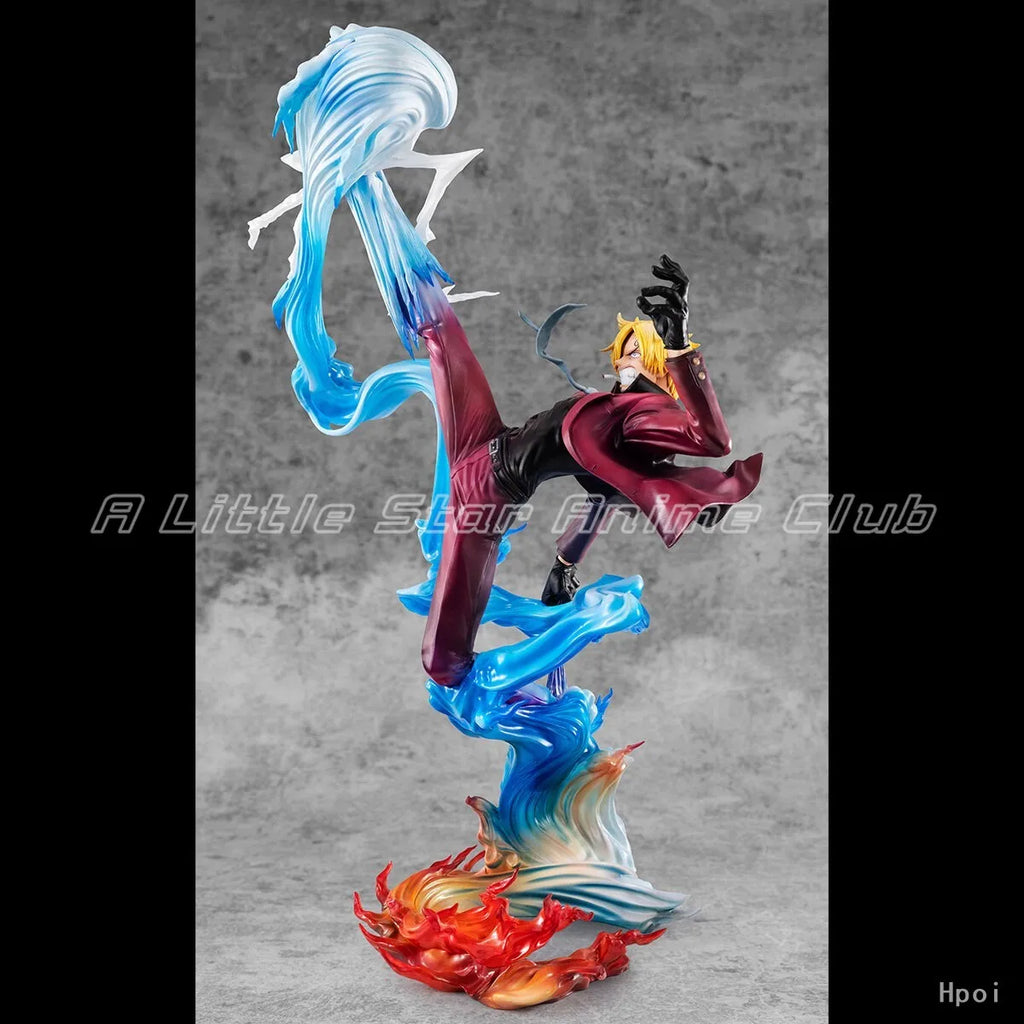 Original Kotobukiya Portrait of Pirates Maximum ONE PIECE Sanji Anime Figure Toy Model