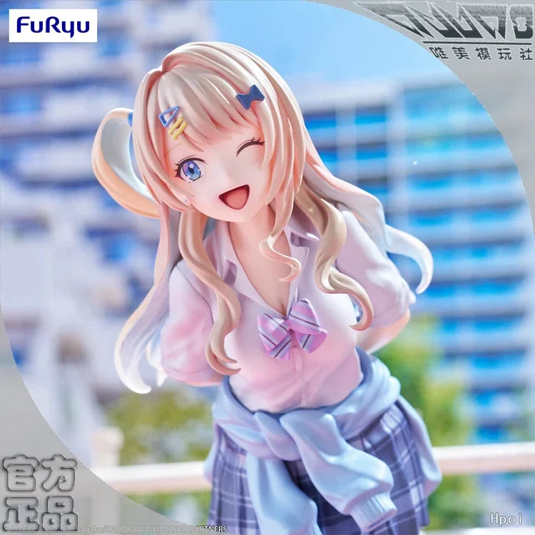 In Stock  Genuine Furyu You Were Experienced, I Was Not: Our Dating Story  Runa Shirakawa Anime Action Figures Toy
