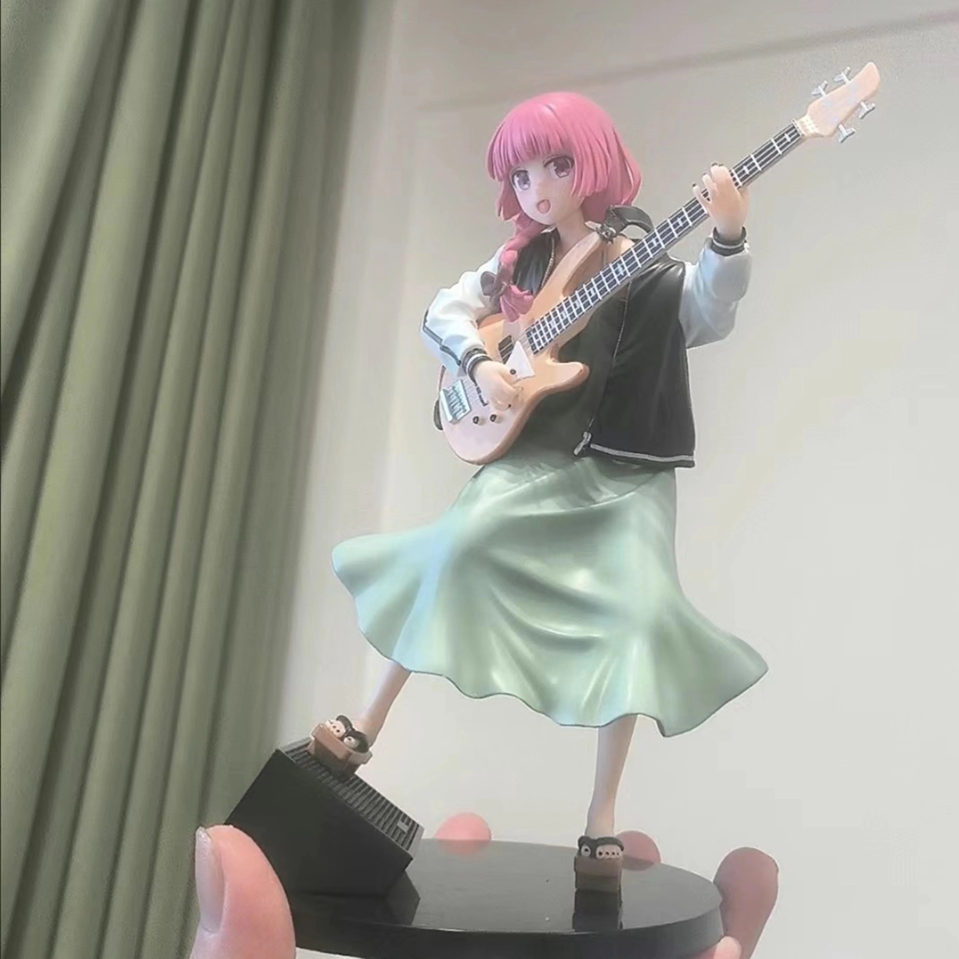 Bocchi The Rock! Anime Figure Hiroi Kikuri‌ Figures Pvc Collection Model Desk Decoration Doll Statue Toys Kids Birthday Gifts