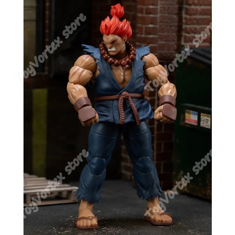 【24 hour shipping】JADA Toys Street Fighter 2 Akuma Gouki Action Figure Street Fighter Model Toy Collection Model Doll Toy Gifts