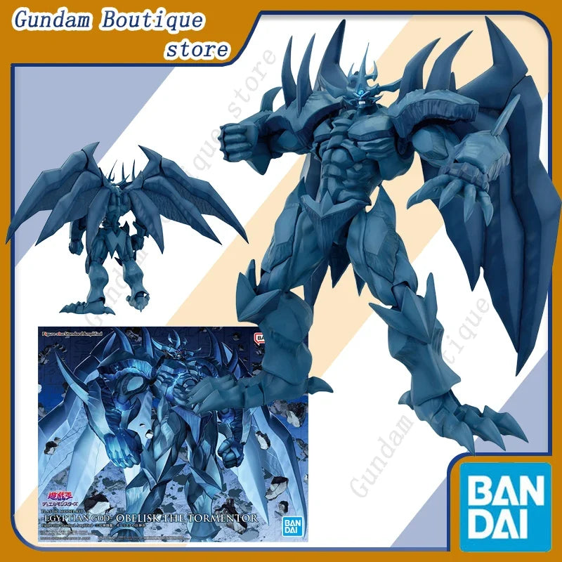 Bandai Genuine FRS Yu-Gi-Oh! Official Card Game -EGYPTIAN GOD- OBELISK THE TORMENTOR Anime Action Figure Assembly Model Toy Gift