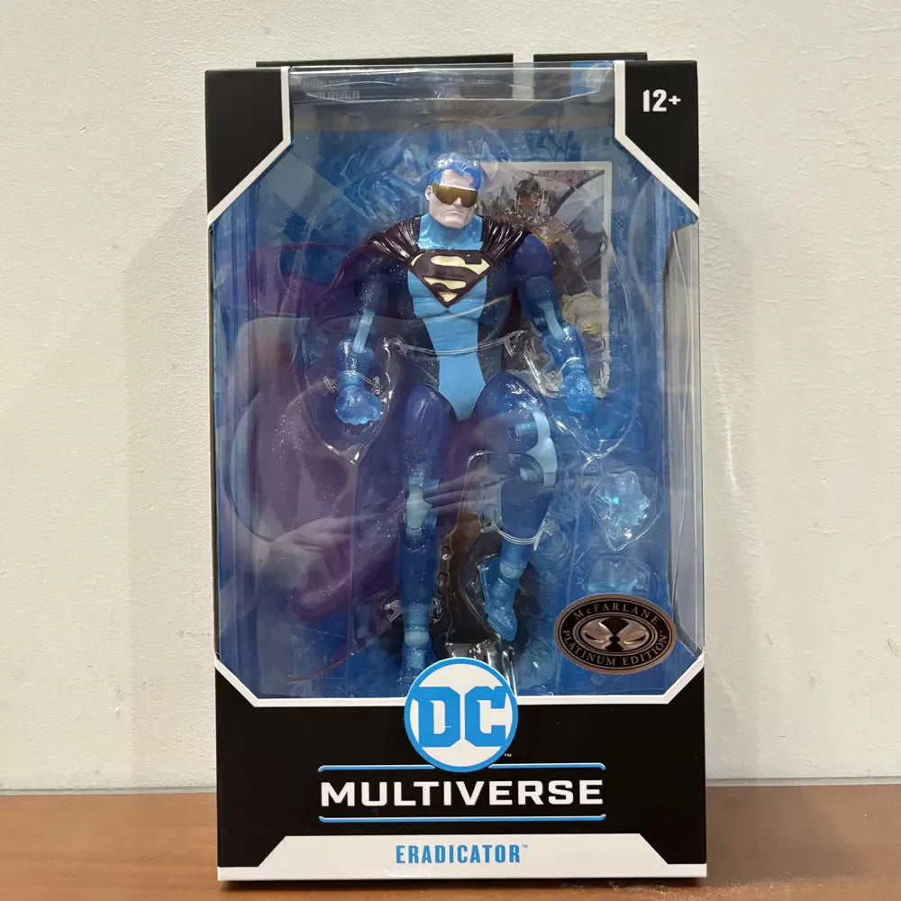 McFarlane Toys DC Multiverse Eradicator Platinum variant 7-Inch Action Figure Eradicator Model Doll Garage Kit