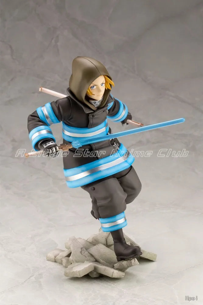 In Stock Original Kotobukiya ARTFX J Fire Force Arthur Boyle 1/8 Scale Dolls Animation Figures Models