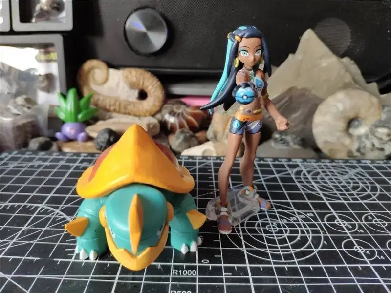 Pokemon Scale World Rurina&Kajirigame Anime Action Figure GK Toy Gift Model Collection Hobby Desk Decoration Toys Gifts