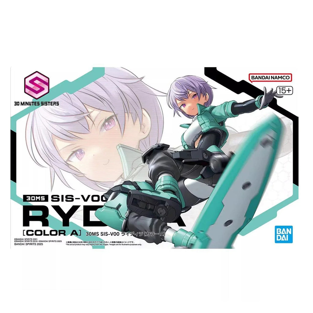 In Stock  BANDAI 30 MINUTES SISTERS Anime Figures SIS-V00 RYDIRA(COLOR A)  assembly model Original Toys Gift Collecting hobbies
