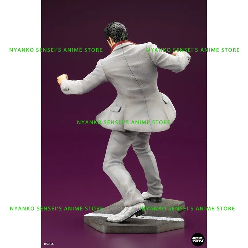 In Stock Kotobukiya Like A Dragon Yakuza Kiryu Kazuma PV220 Figure Anime Models Toy Doll Gift Hobby Collectible