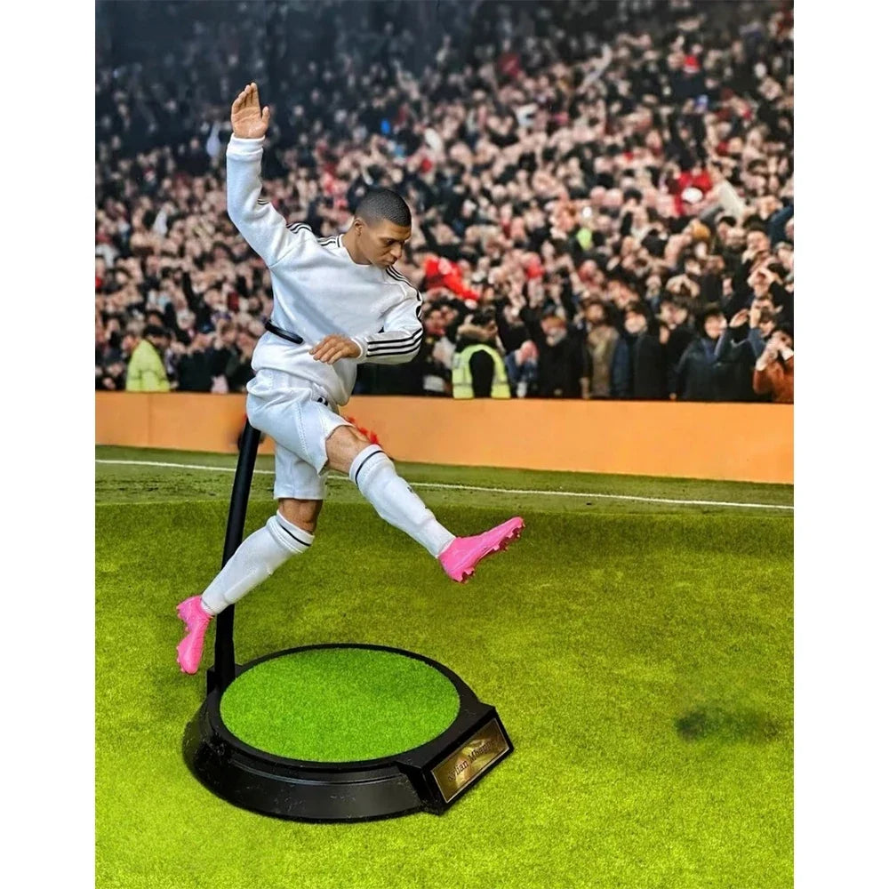 1/6 Kylian Mbappe Action Figures Deluxe Soccer Star Model With Custom Head Sculpt Collectible Children's Toy Birthday Gifts