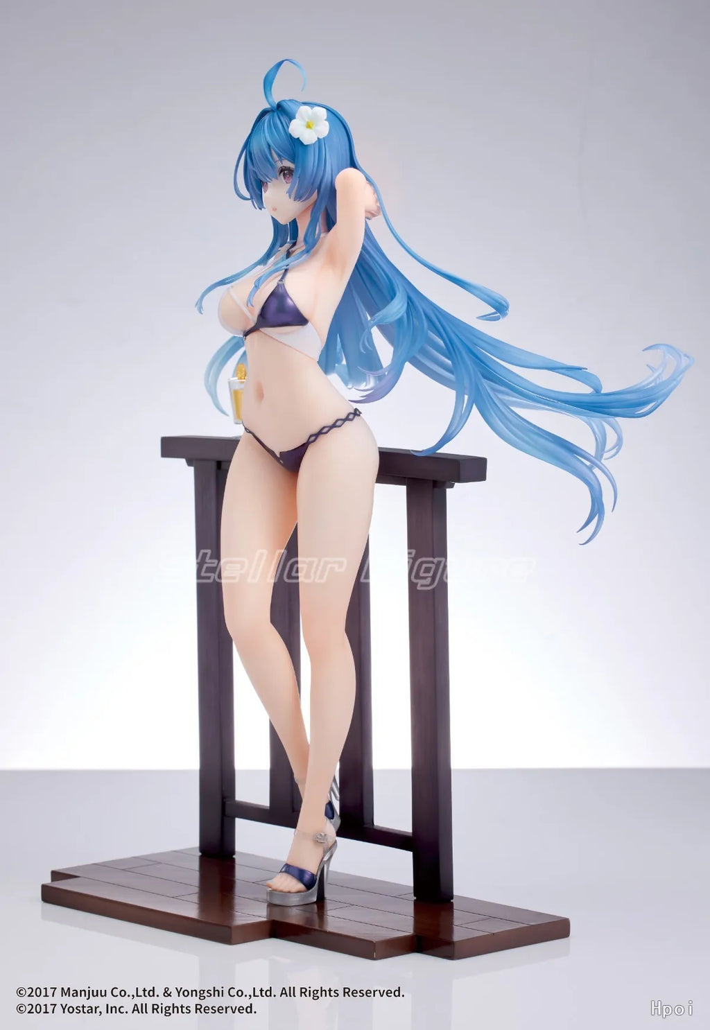 In Stock Original WINGS INC Azur Lane Helena Dazzling Ripple Figures Model Animation Collection