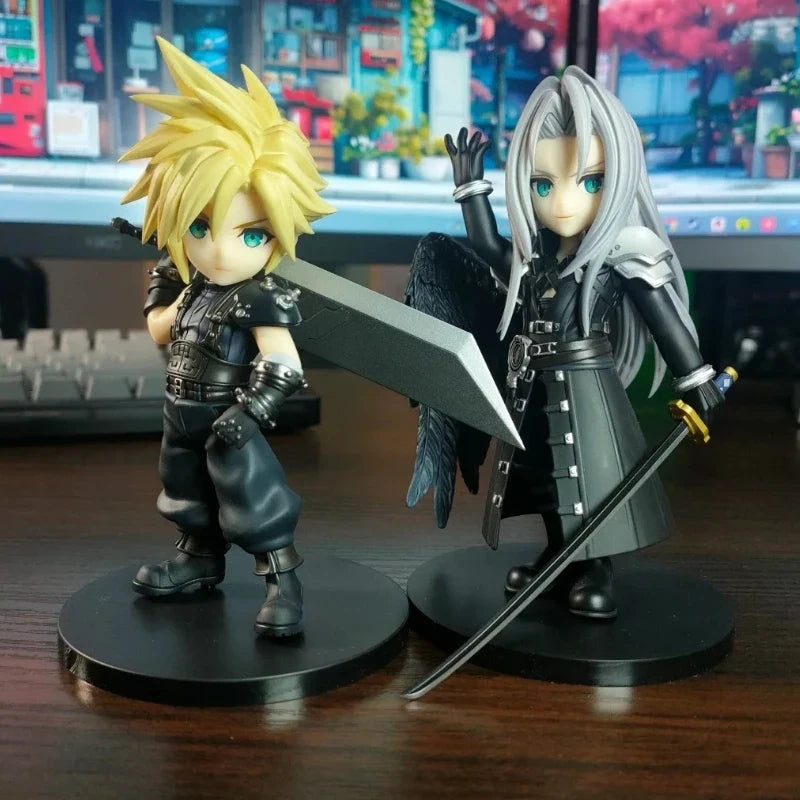 Original Square Enix Se Adorable Arts Cloud Strife Tifa Lockhart Aerith Gainsborough Sephiroth Zax·Fair Game Anime Mini Model