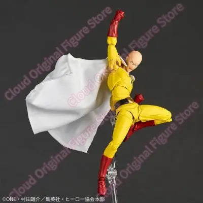 In Stock 100% Kaiyodo1/12 Revoltech Amazing Yamaguchi One Punch Man Saitama Genos PVC Anime Action Figures Model Toy