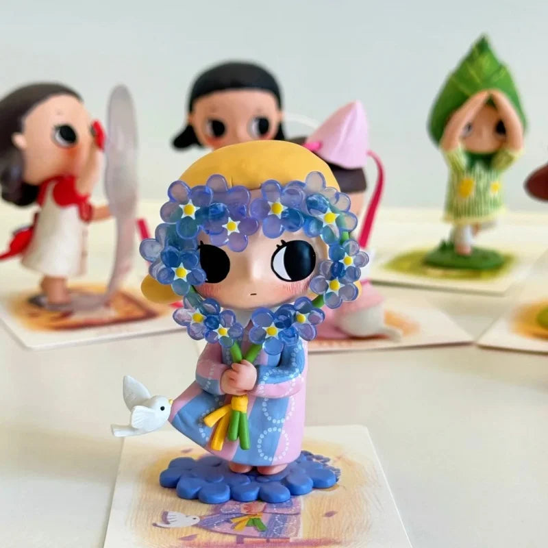 New Genuine Popmart Nyota I Am The Seasons Series Blind Box Cute Action Figures Toys Mystery Box Collectible Model Toy Gift