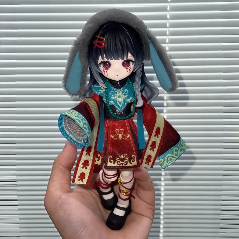 Michoy Apocalypse Prologue 1/12 Bjd Series Blind Box Kawaii Action Doll Figure Desktop Ornament Toys Trend Exquisite Girl'S Gift