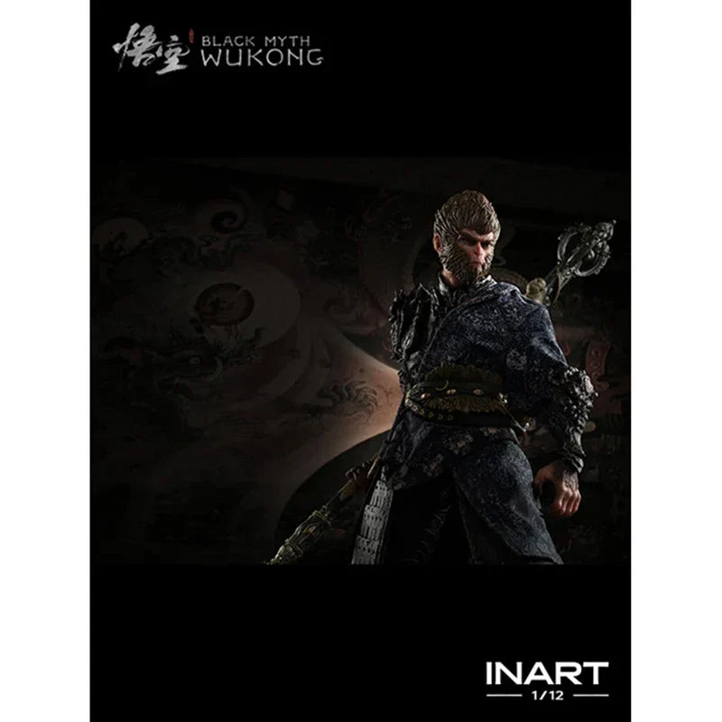 In Stock 100% Original Inart Black Myth Wukong The Destined One in The Bronze Armor Set 1/12 Standard Ver Deluxe Ver Model Toys