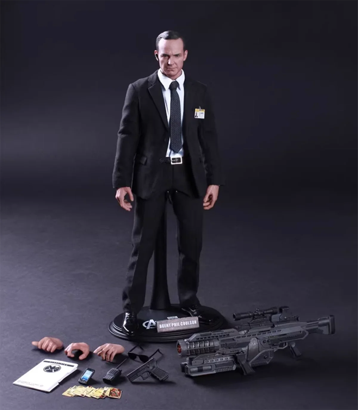 Original Hot Toys MMS189The Avengers 1/6th scale Agent Phil Coulson Action Figure Model Toys30CM scene ornament gift