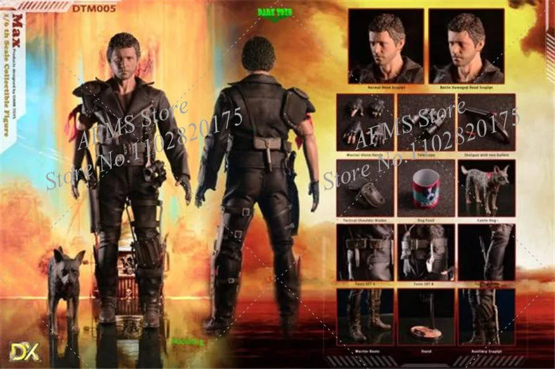 DARK TOYS DTM005DX 1/6 Scale Sammelfigur Warrior Max Komplettset 12 Zoll Männer Soldat Actionfigur Körper Bestes Fan-Geschenk