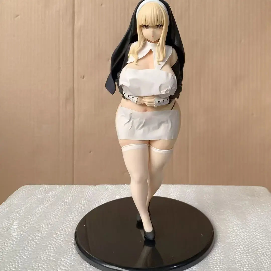 Bnzalacer Hentai Figure Fat Nun Ecchi Sexy Waifu Anime Girl Figure Collection For 18+ Gift