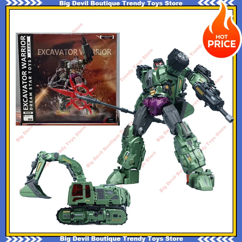 Dream Start Transformed Toys DST Devastator DST02-006 Prowl-Devastator Bagger Krieger Kombination Spielzeug Actionfiguren