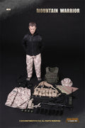 M019 1/6 Male Soldier Special Forces Commando Captain With Tactical Vest Hat Scarf Coat 12'' Action Figure Model Collection
