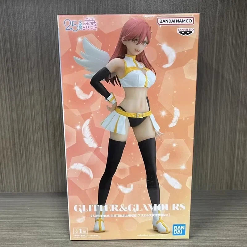 Fast Shipping Bandai Anime BANPRESTO 2.5 Dimensional Angel Airborne Miriella/Mikari Liliel/Ririsa Original Model Toy Figure Gift