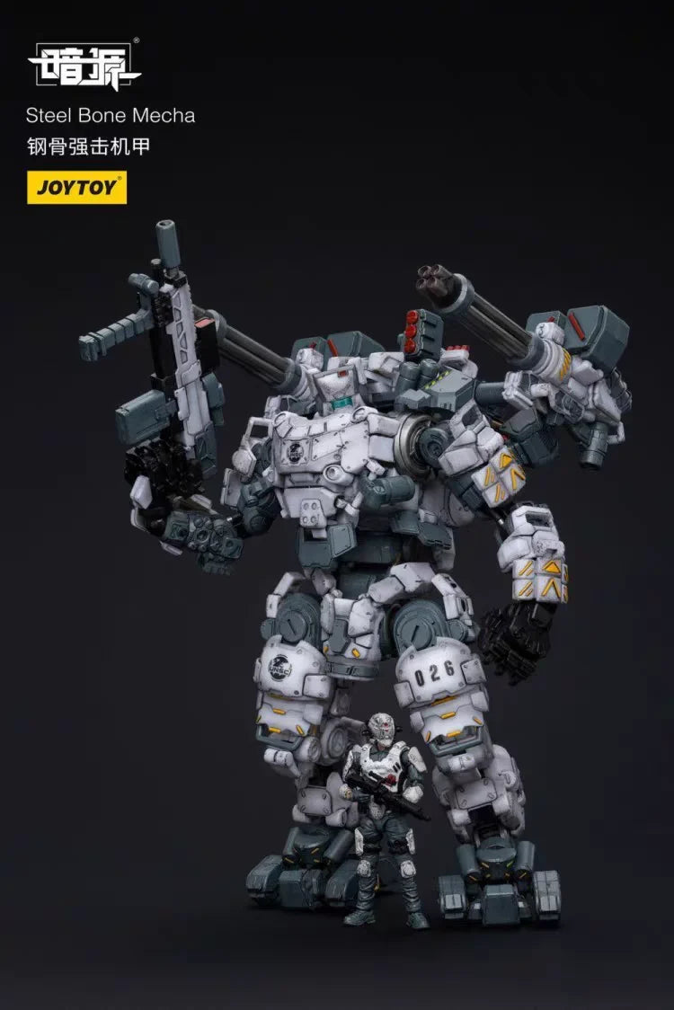 JOYTOY 1/25 Action Figure Steel Bone Mecha Toys Model Gifts Collection