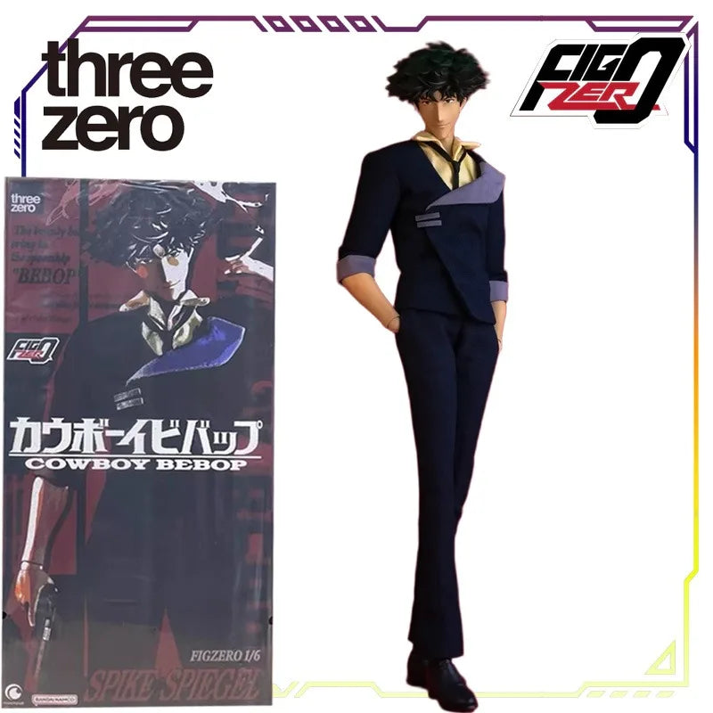 3A Toys Threezero Original Cowboy Bebop Series 1/6 FigZero Interstellar Cowboy Spike Spiegel Anime Actionfigur Modell Spielzeug