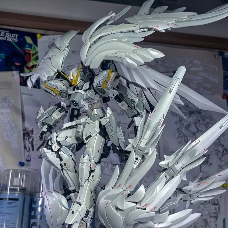 In Stock Daban 8827 Mg Snow White Prelude Fix Model Kit Xxxg-00ysw Wings Assembly Action Figures Plastic Model