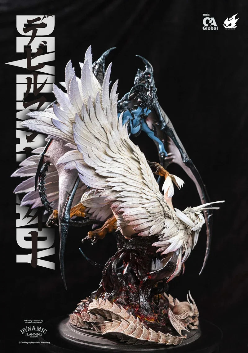 HotCat Studio Lilith Vs Devilman Lady GK Limited Edition Resin Statue Figure Model Collectible Artwork