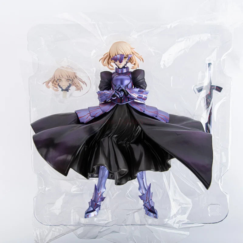 Aniplex Black Saber Matou Sakura Figure Fate/stay Night Saber Alter Makiri No Hai Pvc Action Figure Collection Toys Gk Statue
