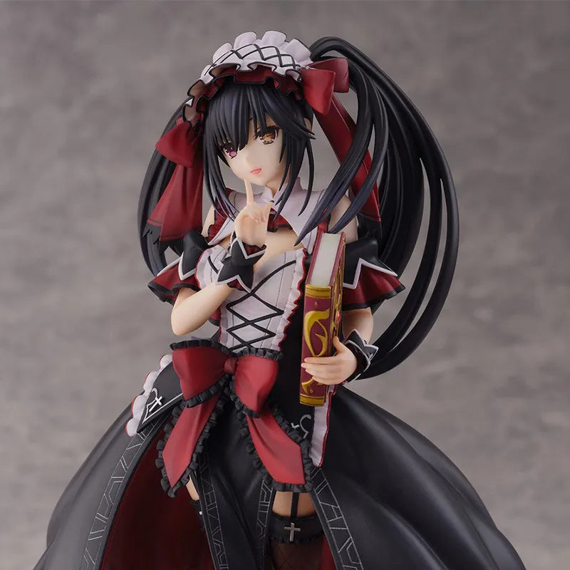 Date A Live Kurumi Tokisaki 'Nibelcole' Anime Figure - Gothic Lolita Spirit Collector Statue Desktop Display Gift
