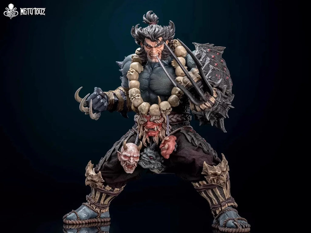 【Vorverkauf】Original Mety Toyz Demon Slayer Shura Takigawa Oni Samurai High Edition 1/10 Actionfigur Spielzeug Modell Sammlung