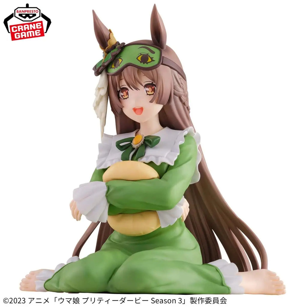 BANDAI Original Uma Musume Pretty Derby Relax Time Relax Time Anime Action Toy Figure Model Toy Statue Collectible Gift For Kids