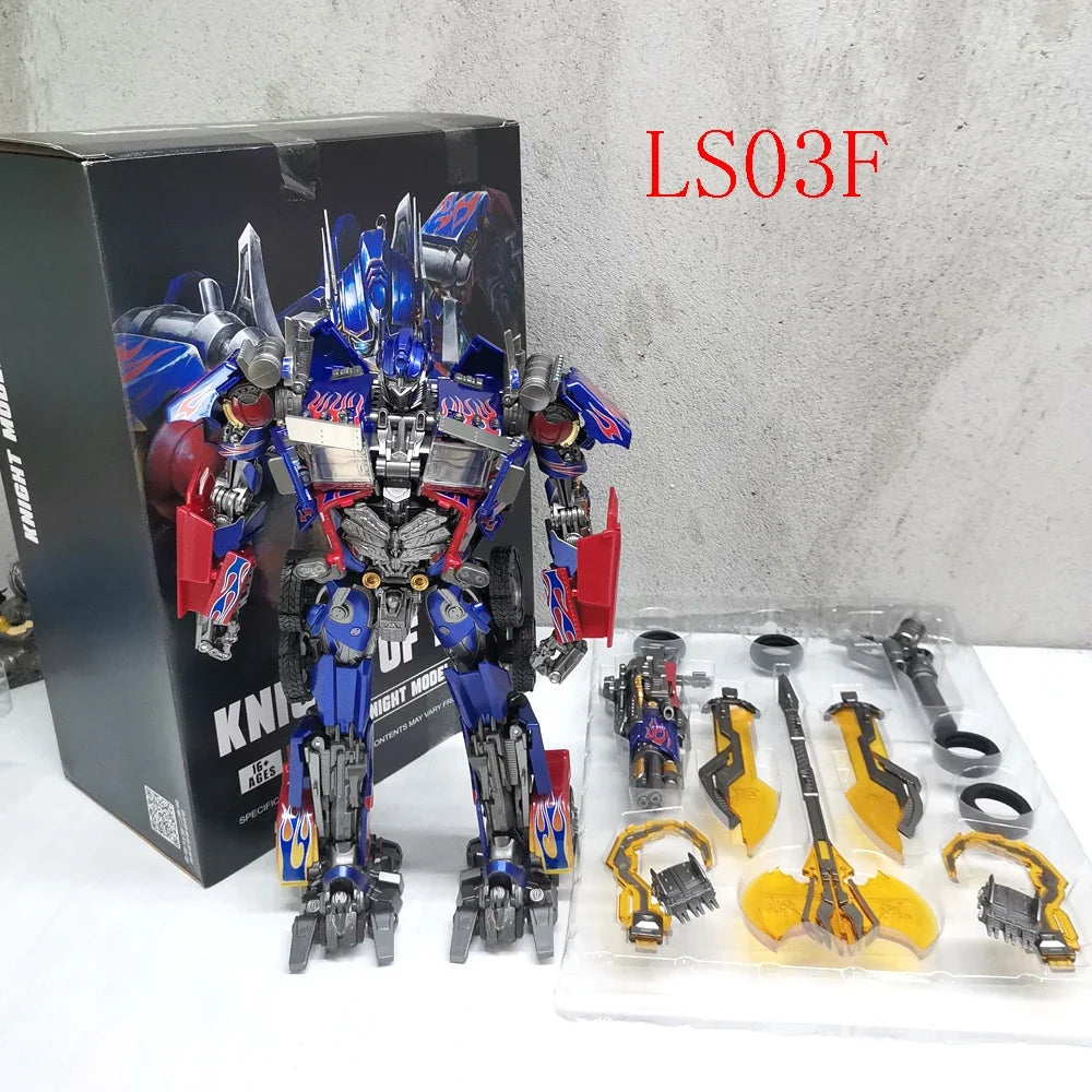 BMB LS06 Galvatron LS03 OP Commander Transformation Toys Megatank Car Movie Series Action Figure Deformation Robot Anime Model