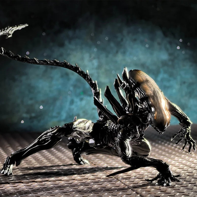 Genuine 52toys 1/12 Lightning Dance Yoshi Alien Action Figure Collection Alien Xenomorph Super Movable Model Desktop Ornament