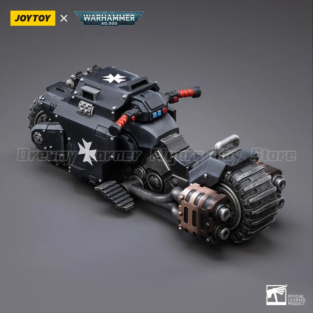 【In Stock】JOYTOY Warhammer 40K Space Marines Black Templars Outriders Brother Valtus 1/18 Action Figure