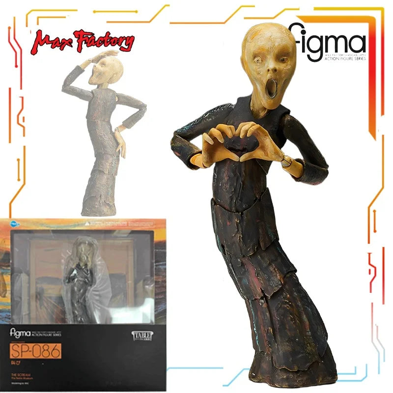 Brand New Spot Goods MAX Original Desktop Art Museum Series Tutankhamun Anime Action Figure Model Toys Model Gifts for Boys
