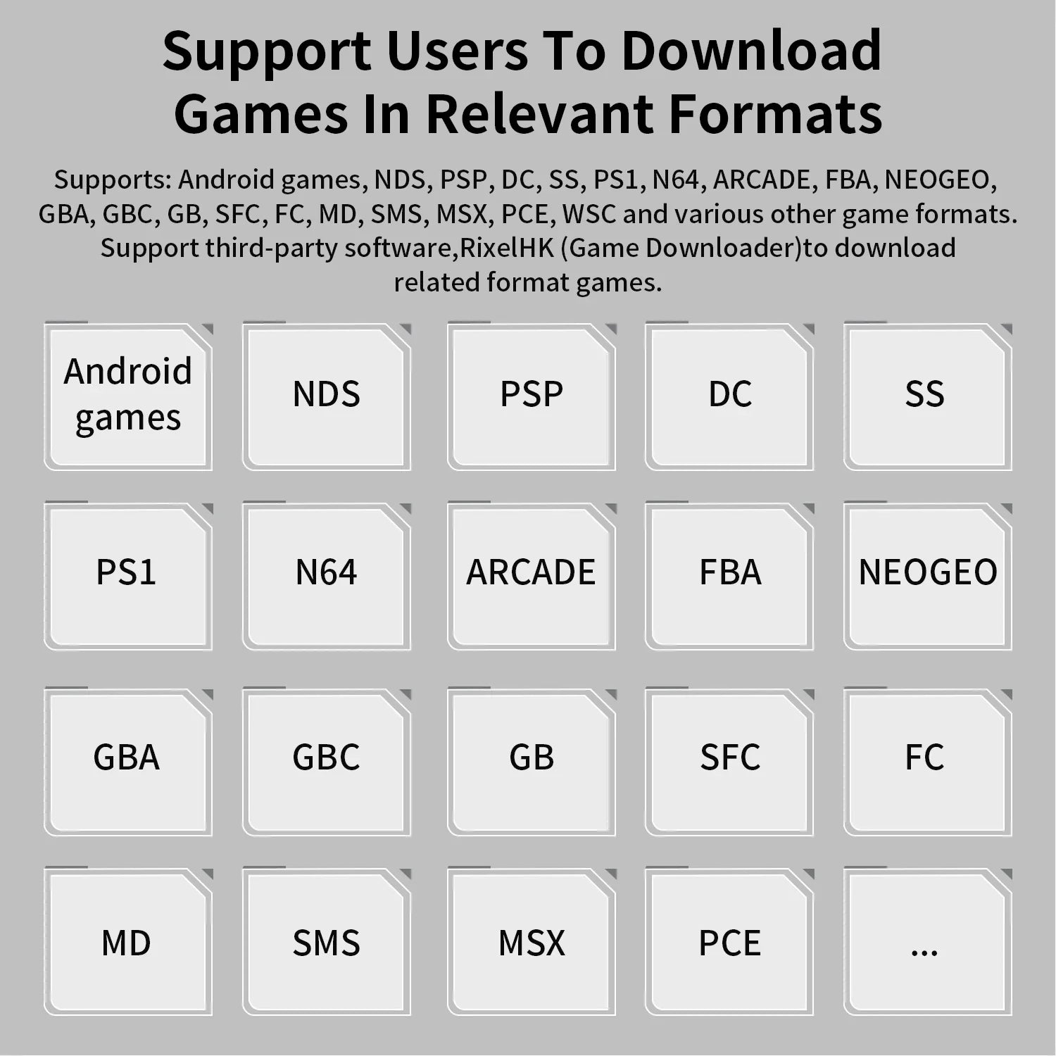 RG DS Handheld Game Console 4‘’ Dual IPS Touchscreen RK3568 Processor Android14 Hall Effect Magnetic Switch Fliptop Video Player