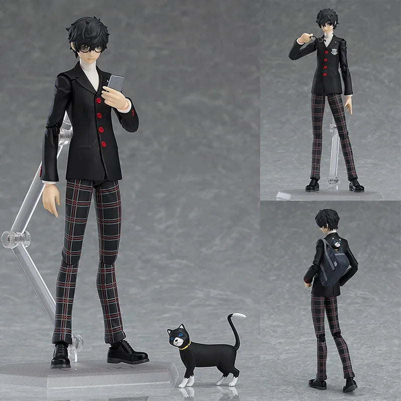 Max Factory Original Figma Series Persona 5 Rain Palace Lotus Wise Leaf Anime Mobile Model Handmade Accessories Toy Gifts