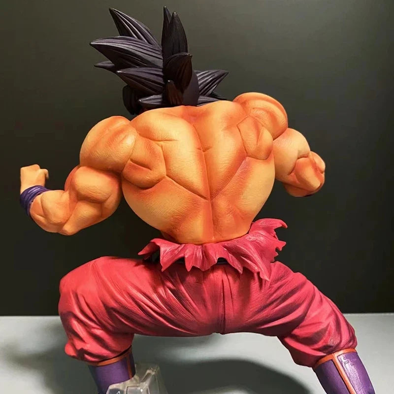 21cm Dragon Ball Z Son Goku Anime Figure Kaioken Action Figurine Pvc Statue Collection Model Decoration Ornaments Toys Gift